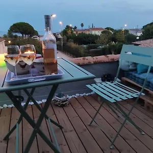 Séjour chez l'habitant Avec Tropezienne Vue Hyères